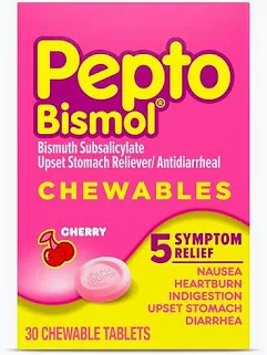 PEPTO BISMOL CHEWABLE CHERRY