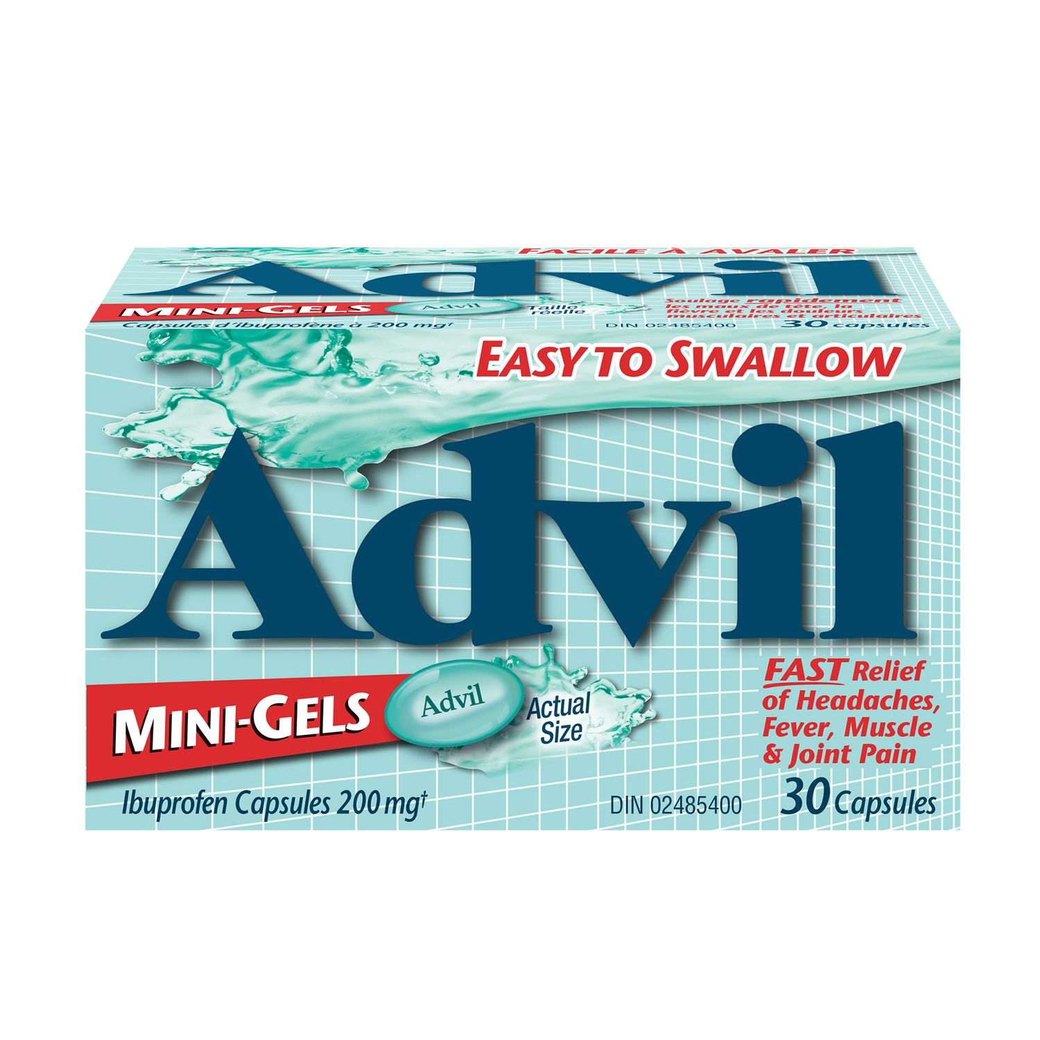 ADVIL MINI-GELS ( GREEN )
