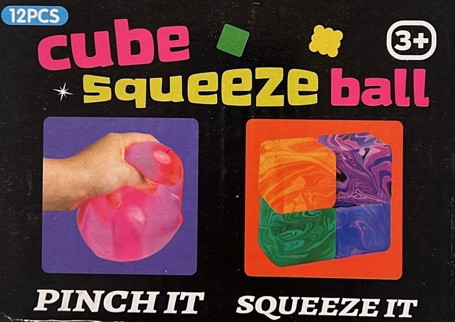 CUBE SQUEEZE BALL