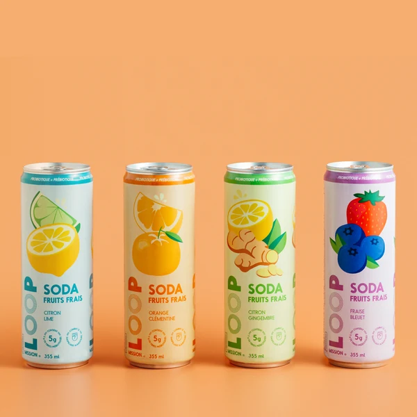 LOOP FRESH FRUIT SODA